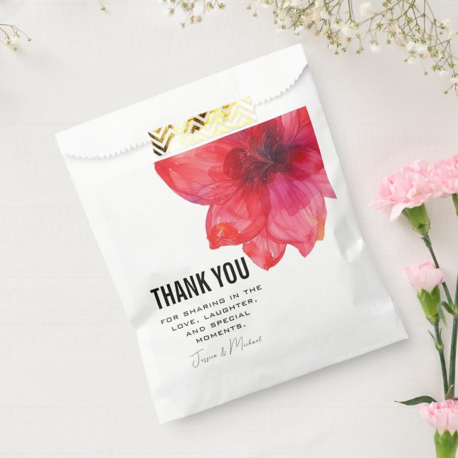 DANKE euch Anemone Dreamscape Wedding Geschenktütchen (Versiegelt)