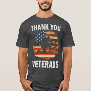 Danke euch Veteranen Veteranen Tag Vintage T-Shirt