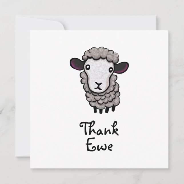 Danke Ewe Einladung (Vorderseite)