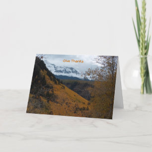 Danke Feiertagskarte