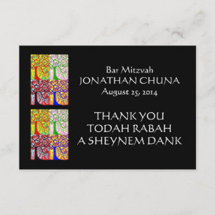 Danke FLACHE Karte (kleines Rechteck)