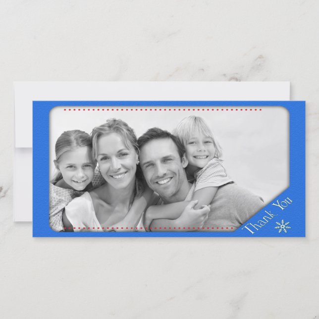 Danke Foto-Karte (Vorderseite)