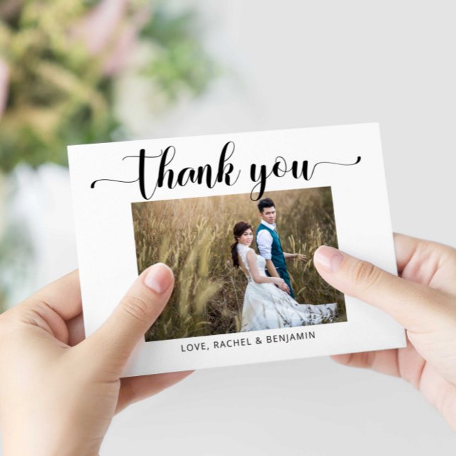 Danke Foto Wedding Script Elegant Modern (Von Creator hochgeladen)