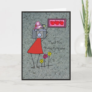 Danke, Fotograf Wedding Dankeskarte