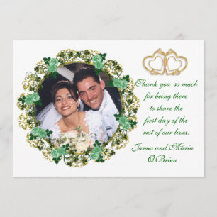 Danke Fotokarte Iren-Rose