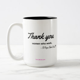 Danke Frauen, die Tasse bearbeiten