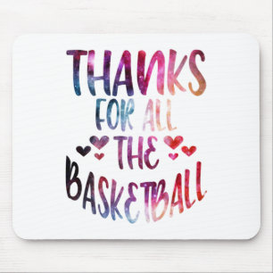 Danke für alle Basketballgalaxie Mousepad
