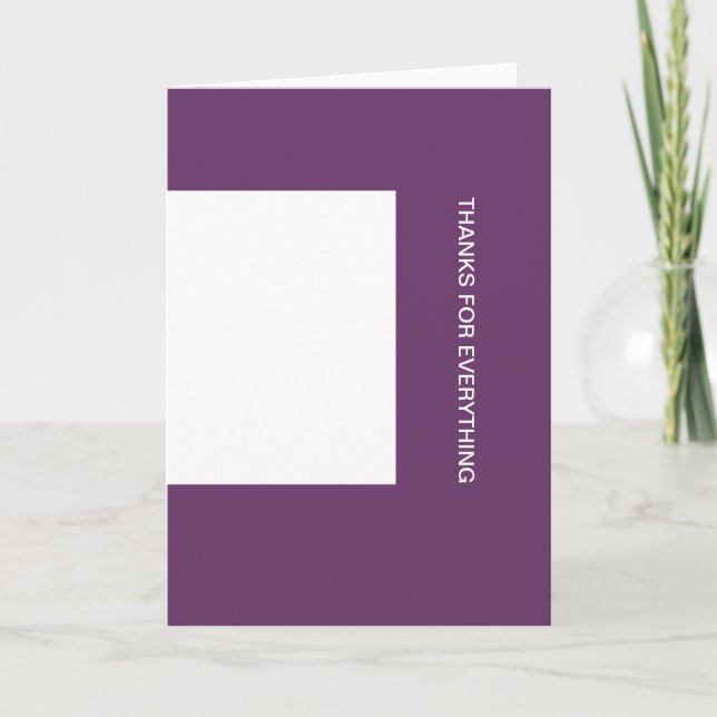 Danke für alles (Vorderseite)