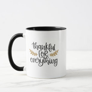Danke für alles Erntedank Funny Tasse