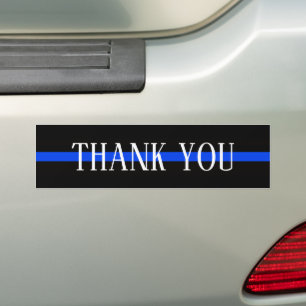 DANKE FÜR DAS BLAUE NUMMERNSCHILD-AUFKLEBER AUTOAUFKLEBER