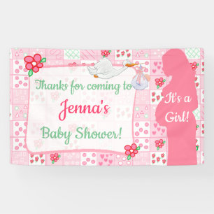 Danke für das Coming Baby Shower Banner