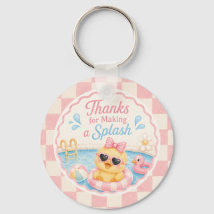 Danke für das Enten-Schlüsselanhänger-Geschenk, da Schlüsselanhänger