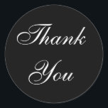Danke für das Geschenk Runder Aufkleber<br><div class="desc">Formal Wedding Vielen Dank Siegel Stickers © 2008 Fotografie und Design von TDSwhite</div>
