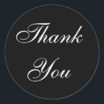 Danke für das Geschenk Runder Aufkleber<br><div class="desc">Formal Wedding Vielen Dank Siegel Stickers © 2008 Fotografie und Design von TDSwhite</div>