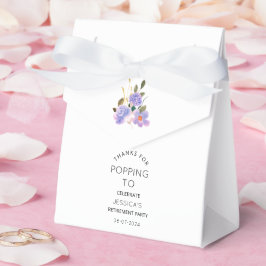 Danke für das Popping by Retirement Party Geschenkschachtel