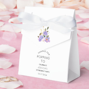 Danke für das Popping by Retirement Party Geschenkschachtel