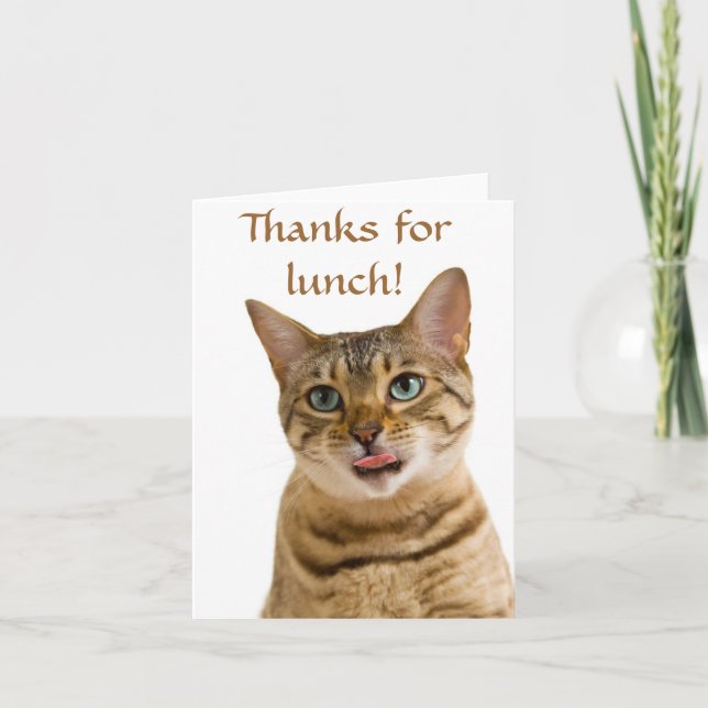 Danke für das schöne Essen (Vorderseite)