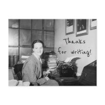 Danke für das Schreiben der Postkarte