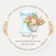 Danke für den Kauf, kleine Bäckerei Geschäft.