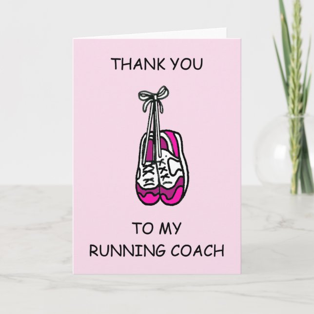 Danke für den Running Coach (Vorderseite)