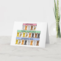 Danke für die Cartoon-Katzen