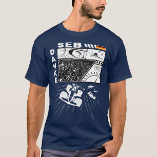 Danke für die deutsche Flag F1 Racing Danke, Danke T-Shirt