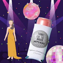 Danke für die Disco-Erinnerungen Bachelorette Selters Dosenkühler