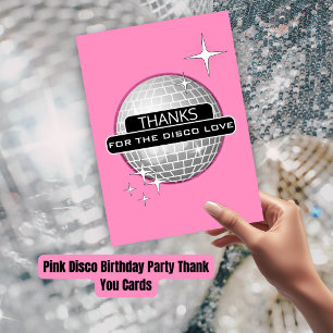 DANKE für die Disco-Liebe Ball Retro Geburtstag