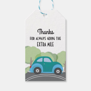 Danke für die Extra-Mile Geschenkanhänger