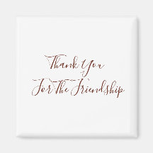 Danke für die Freundschaft