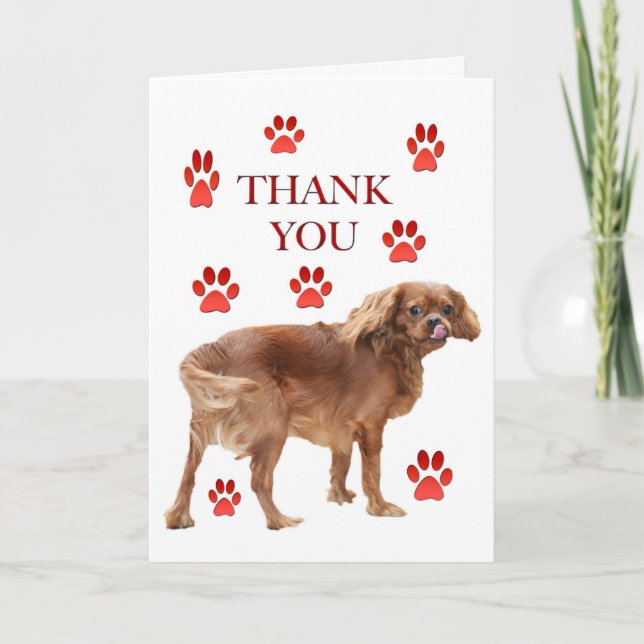 Danke für die Grußkarte (Vorderseite)