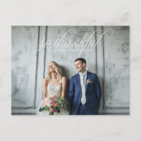 Danke für die Hochzeit, Post Card