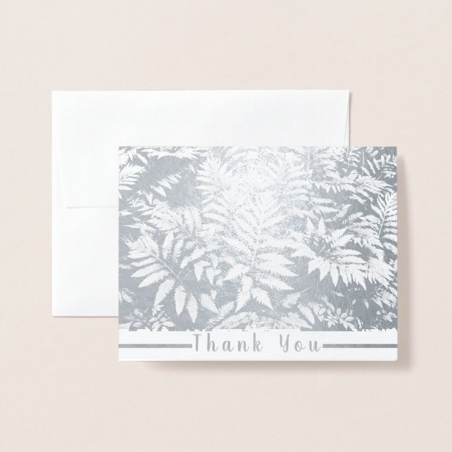 Danke für die jede Anlässe: Folienkarte (Vorderseite mit Umschlag)