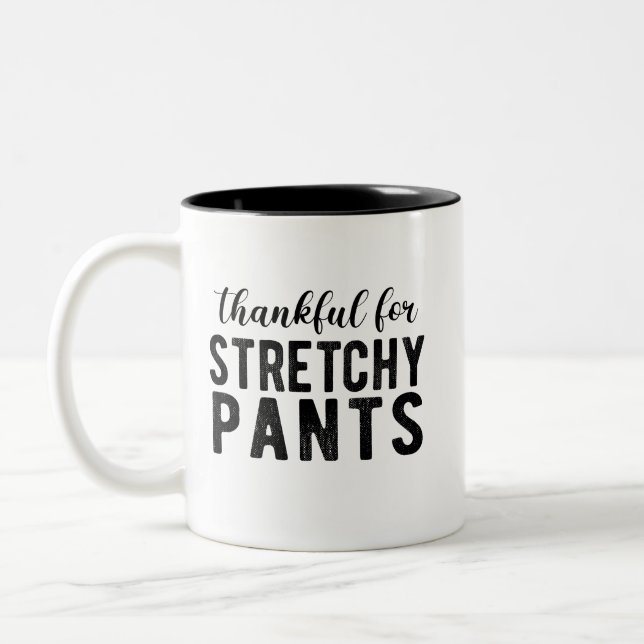 Danke für die knackige Pants Tasse (Links)
