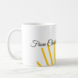 Danke für die kommende Hinzufügen Name Text-Nachri Kaffeetasse