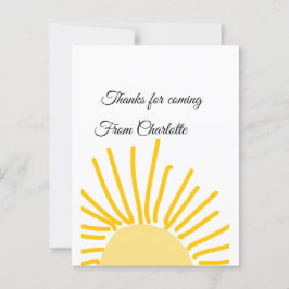 Danke für die kommende Hinzufügen Name Text-Nachri Postkarte