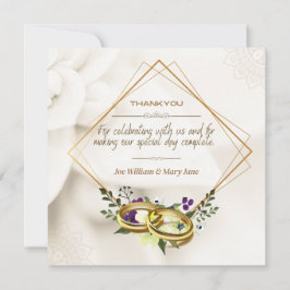 Danke für die kommende Hochzeitkarte