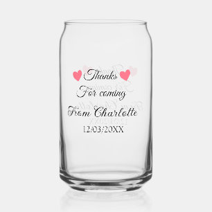 Danke für die kommende Nachricht mit Namen Dosenglas