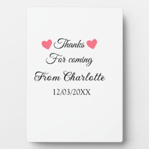 Danke für die kommende Nachricht mit Namen Fotoplatte