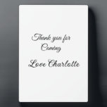 Danke für die kommende Nachricht mit Namen Fotoplatte<br><div class="desc">Entwurf</div>