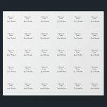 Danke für die kommende Nachricht mit Namen Geschenkpapier<br><div class="desc">Entwurf</div>