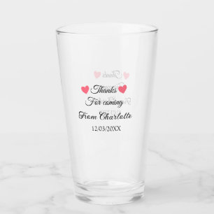 Danke für die kommende Nachricht mit Namen Glas