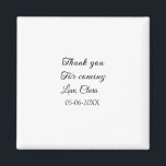 Danke für die kommende Nachricht mit Namen Magnet<br><div class="desc">Entwurf</div>