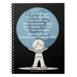 Danke für die Kraft Notizblock