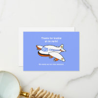 Danke für die Landung in meinem Party-Flugzeug