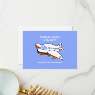 Danke für die Landung in meinem Party-Flugzeug