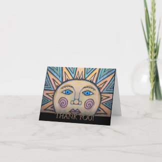 Danke für die Peace Sun Card Karte