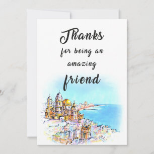 Danke für die Phantastische Freundschaft Einladung