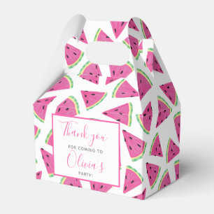 Danke für die Pink-Wassermelonen-Geburtstagsfeier Geschenkschachtel