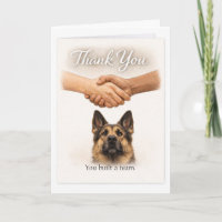 Danke für die Schaffung eines Führhund-Teams – GSD